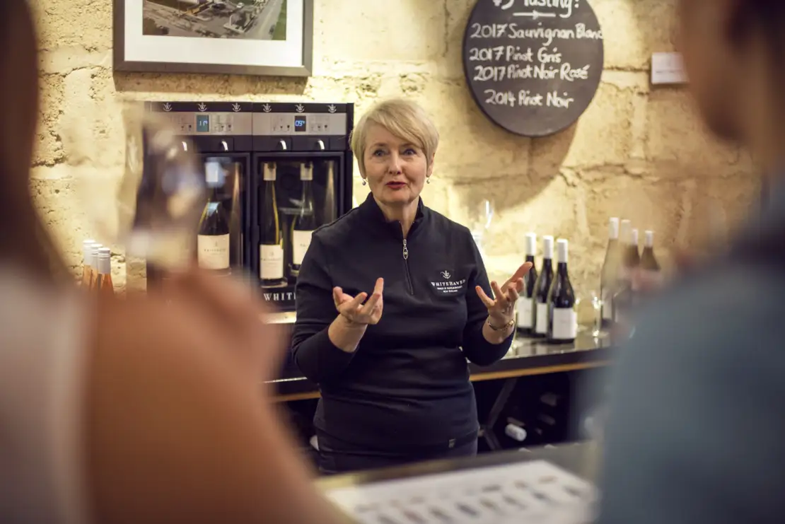 Experienced wine tour guide
